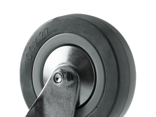 Колесо аппаратное с поворотной площадкой и втулкой скольжения SCg 42 (100 мм/80 кг)