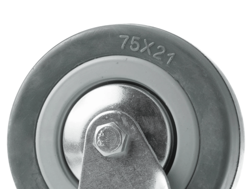 Колесо аппаратное с болтом М10 SCtg 93 (75 мм/70 кг)