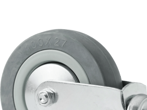 Колесо аппаратное с болтом М12 SCtg 42 (100 мм/80 кг)