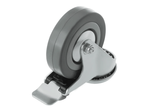 Колесо аппаратное под болт М10 и тормозом SChgb 93 (75 мм/70 кг)