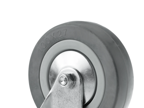 Колесо аппаратное под болт М10 и тормозом SChgb 42 (100 мм/80 кг)