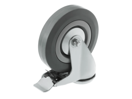 Колесо аппаратное под болт М10 и тормозом SChgb 55 (120 мм/100 кг)