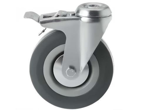 Колесо аппаратное под болт М12 и тормозом SChgb 63 (150 мм/140 кг)