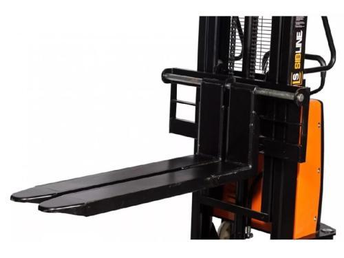 Штабелер с электроподъёмом SIBLINE SPN 1030 1Т-3М с раздвижными вилами