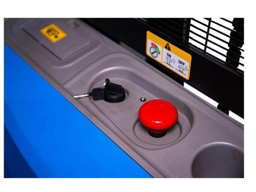 Штабелер самоходный электрический TOR WS15H-4000SC PRO 1,5Т-4М с контролем скорости подъёма и гелевой АКБ