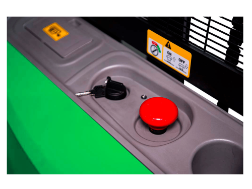 Штабелер самоходный электрический TOR WS15H-4000SC PRO 1,5Т-4М с контролем скорости подъёма и литий-ионной АКБ