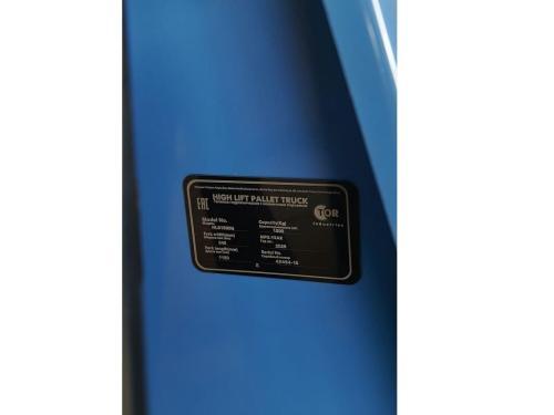 Тележка гидравлическая TOR HLS1500Q с ручным ножничным подъёмом