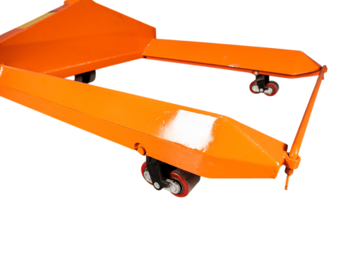 Тележка гидравлическая TOR ZT 2500 для рулонов диаметром 550-750 с вилами длинной 1150 мм