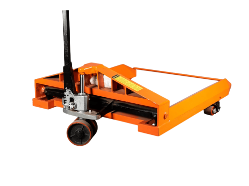 Тележка гидравлическая TOR HZT 2500 для рулонов диаметром 1300-1700 с вилами длинной 1150 мм