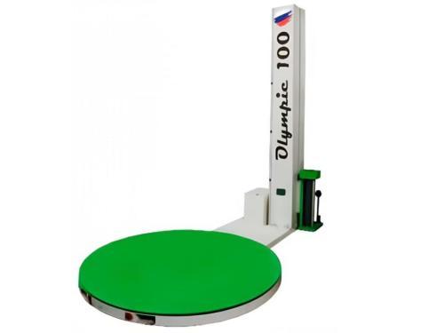 Паллетоупаковщик полуавтоматический Olympic 100-2000кг/1,65м/2500мм каретка с предрастяжением пленки 200%