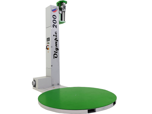 Паллетоупаковщик полуавтоматический Olympic 200-2000кг/1,65м/2500мм каретка с предрастяжением пленки 200%