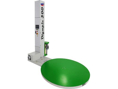 Паллетоупаковщик полуавтоматический Olympic 300-2000кг/1,5м/2000мм каретка с предрастяжением пленки 200%