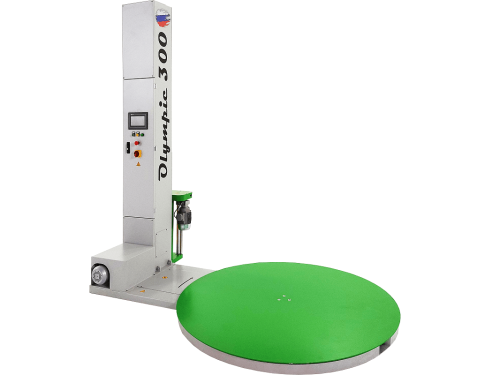 Паллетоупаковщик полуавтоматический Olympic 300-2000кг/1,65м/2500мм каретка с предрастяжением пленки 250%