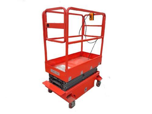 Подъёмник ножничный передвижной TOR GTJY AC 0,24Т-3,9М 220B сетевой