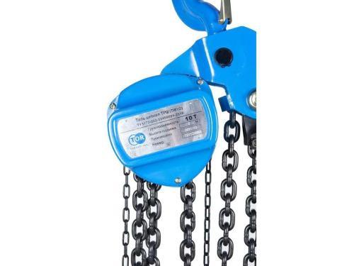 Таль ручная цепная ТРШC PRO TOR 10т 12м