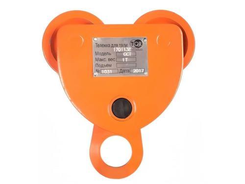 Тележка для ручной тали GCT TOR холостая 10т