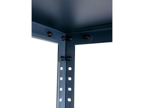 Стеллаж металлический Практик MS Standart 185/70x50/5 Black