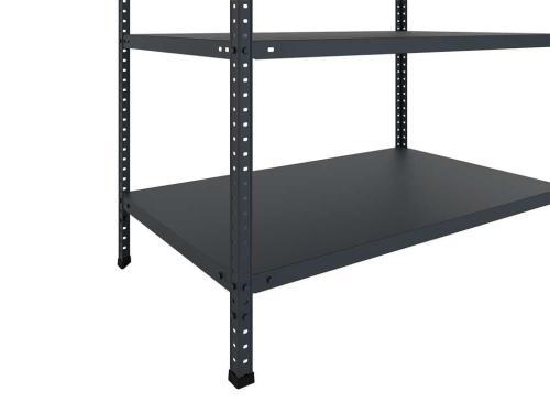 Стеллаж металлический Практик MS Standart 200/70x30/5 Black