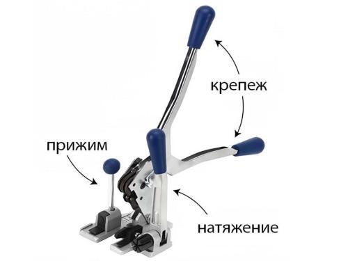 Комбинированное устройство SP-16 для ПП ленты 12/16 мм