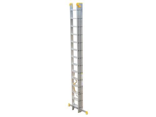 Алюминиевая трехсекционная профессиональная лестница P3 9314
