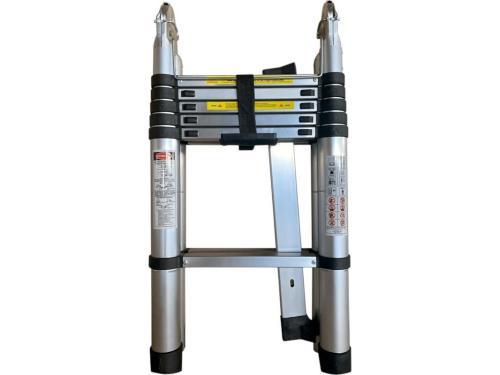 Алюминиевая телескопическая лестница с шарниром DTLH 1.9