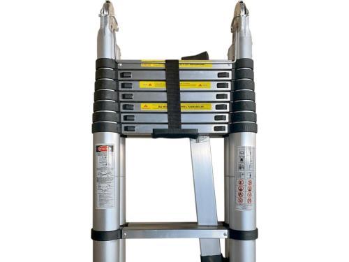 Алюминиевая телескопическая лестница с шарниром DTLH 2.5