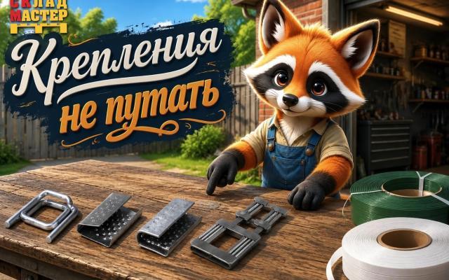 Крепёж для ПП  и ПЭТ лент: не экономьте на «мелочах» — иначе паллета расскажет вам грустную историю