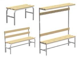 Скамьи для раздевалок