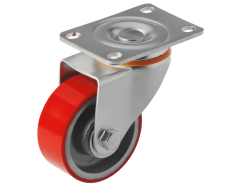 Колесо полиуретановое большегрузное с поворотной площадкой SCP 93 (75 мм/150 кг)