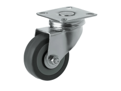 Колесо аппаратное с поворотной площадкой и втулкой скольжения SCg 25 (50 мм/50 кг)