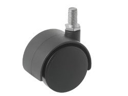 Колесо мебельное с болтом М8 TWT 40 (40 мм/25 кг)