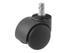 Колесо мебельное со штырём М11 PWKs 50 (50 мм/30 кг)