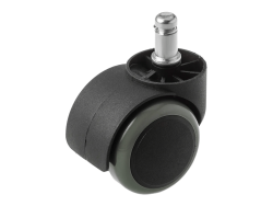 Колесо мебельное со штырём М11 PWK 50 (50 мм/30 кг)