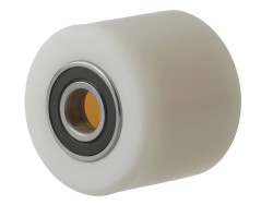 NR93+1 Ролик нейлоновый для гидравлической тележки 80х70 мм