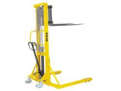 Штабелер гидравлический XILIN DSJAS500 0,5Т-1,6М с раздвижными вилами и расширенными опорами