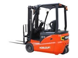 Погрузчик электрический  вилочный трехопорный NOBLELIFT FE3D18N с грузоподъёмностью 1800 килограмм на сайте АлтайСкладМастер Погрузчик электрический  вилочный трехопорный NOBLELIFT FE3D18N с грузоподъёмностью 1800 килограмм