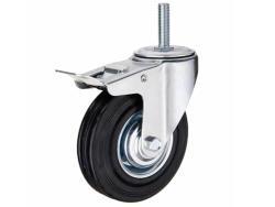SCtb 55 Промышленное поворотное колесо с болтом и тормозом D125