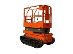 Самоходный гусеничный подъёмник TOR GTJZ0608LD с высотой подъёма 6 м