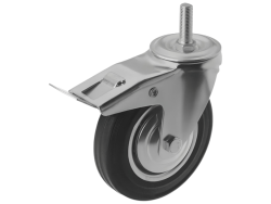 Колесо промышленное с болтом М16 и тормозом SCtb 63 (160 мм/145 кг)