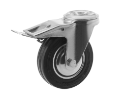 Колеса промышленное под болт М12 и тормозом SChb 42 (100 мм/70 кг)