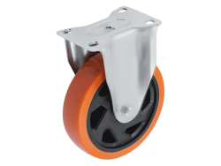 Колесо промышленное с неповоротной площадкой FCM 54 (125 мм/150 кг)