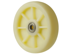 Колесо нейлоновое большегрузное без крепления N 80 (188 мм/500 кг)