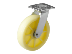 Колесо нейлоновое большегрузное с поворотной площадкой SCdn 80 (188 мм/380 кг)