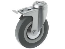 Колесо аппаратное под болт М12 и тормозом SChgb 63 (150 мм/140 кг)