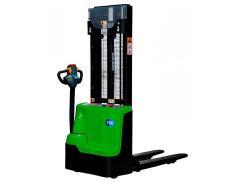 Штабелер самоходный электрический TOR WS15H-4000SC PRO 1,5Т-4М с контролем скорости подъёма и литий-ионной АКБ