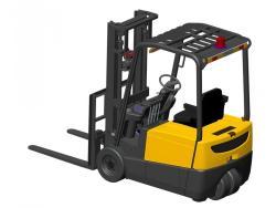 Погрузчик электрический трехопорный XILIN CPD20SA-20 2Т-6М сайдшифт со свободным ходом