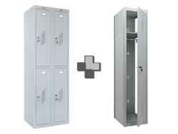 Модульный ряд шкафов Практик ML 22-60+ML 01-40