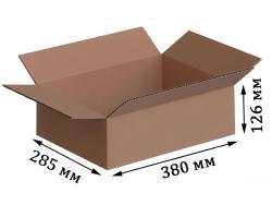 Коробка картонная 4-х клапанный №13