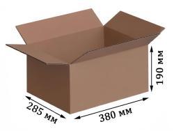 Коробка картонная 4-х клапанный №16