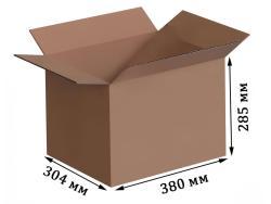 Коробка картонная 4-х клапанный №38